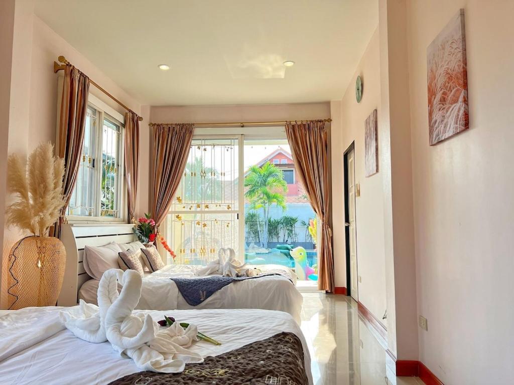 Mantra Pattaya Pool Villa With Jacuzzi In Pattaya-Pet-Friendly جومتين بيتش المظهر الخارجي الصورة